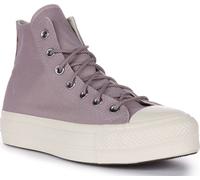 Converse Chuck Taylor All Star Lift Femmes Lacets Le mur Plateforme Chaussures de sport Lilas - 4 UK - 36,5 EU - 6 US / Lilas