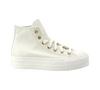 Converse - Chuck Taylor All Star Lift Platform Golden Hits - Femme - Chaussures - Blanc - Taille: 37 1/2 EU