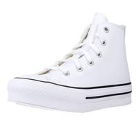 Converse Chuck Taylor All Star Lift Platform Leather Colour Blanc - 27