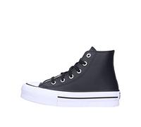 Converse CHUCK TAYLOR ALL STAR LIFT PLATFORM LEATHER Sneaker Nero Da Bambino A01015C