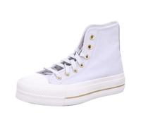 Baskets montantes femmes Converse CHUCK TAYLOR ALL STAR LIFT PLATFORM TAILORED LINES Bleu 39