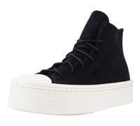 Converse Chuck Taylor All Star Modern Lift Platform Mono Suede Colour Noir - 39