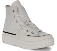 Converse Chuck Taylor All Star Moni Haute Femme Trainer En Noir UK 2 - 10