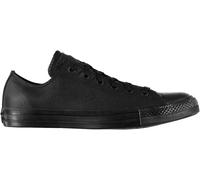 Converse Chuck Taylor All Star Mono Leather Trainers Noir 001 7.5 (41.5) Male