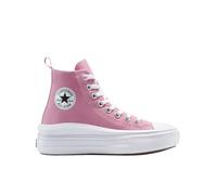 Converse Chuck Taylor All Star Move Baskets unisexes pour enfant, Rose/blanc/noir, 3.5 Big Kid