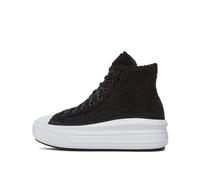 Converse Chuck Taylor All Star Move Platform Sherpa Sneaker Nera da Donna A05518C