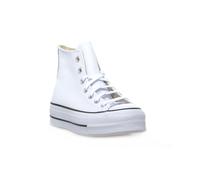 Converse Chuck Taylor All Star Platform Leather Couleur Blanc