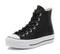 Converse Chuck Taylor All Star Platform Leather High-Top BASKETS PLATEFORME Femme