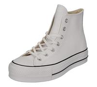 Converse Chuck Taylor All Star Platform Leather High-Top BASKETS PLATEFORME Femme