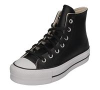 Converse Chuck Taylor All Star Platform Leather High-Top BASKETS PLATEFORME Femme