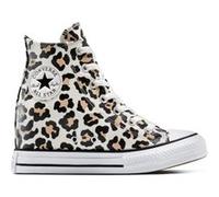 Converse Chuck Taylor All Star Wedge Platform Leopard Egret/black/coa Taille: 41 | Baskets Outlet | Femme | Noir