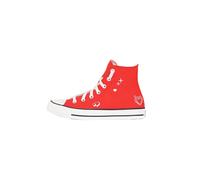 Converse Chuck Taylor All Star Y2K Heart Sneaker Rossa da Donna A09117C