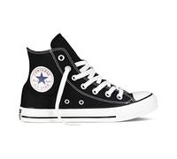 Converse Chuck Taylor AS Hi 135251C 1T405 Cuir Noir, Noir Noir Blanc, 42 EU