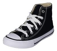 Converse - Chuck Taylor Yths C/t Allstar Hi Canvas - Baskets Bassed - Mixte Enfant - Noir (Black 001) - 33 EU