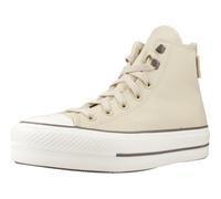 Converse Chuck Tayor All Star Lift Platform Weatherized Leather Colour Beige - 38