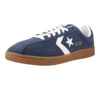 Converse Classic Trainer Suede Sport Plates Homme, Bleu marine/blanc chewing-gum, 44/44.5 EU