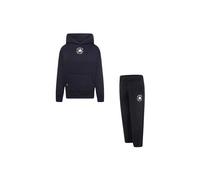 CONVERSE Combinaison noire avec logo enfant et fille