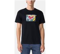 Converse Comic T-shirt Black Taille: XL | T-shirts avec imprimés Outlet | Homme | Le Noir