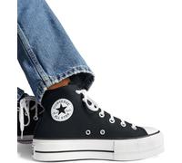 Converse Converse Black/White Chuck Taylor All Star Lift Wide Trainers