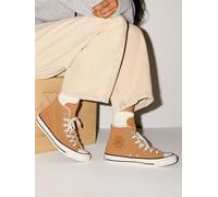 Converse Converse Brown Chuck Taylor All Star Winter Luxe High Trainers