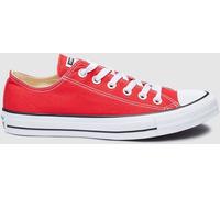 Converse Converse Red Standard Fit Chuck Taylor All Star Ox Trainers