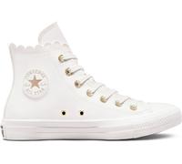 Converse Converse White Scallop High Top Trainers
