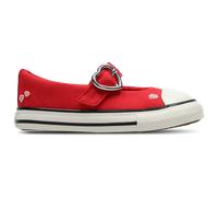 Converse Ctas Dainty Mary Jane Low - Sneakers Bébé - Rouge - Pointure 24 - Toile Red 24