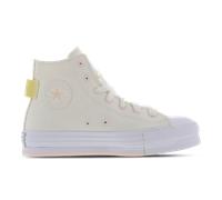 Converse Ctas Eva Lift Platform High - Sneakers Enfant - Beige - Pointure 38.5 - Textile, Cuir Beige 38.5