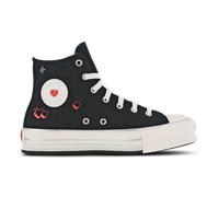 Converse Ctas Eva Lift Platform High - Sneakers Enfant - Noir - Pointure 37.5 - Textile Black 37.5