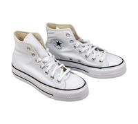 Converse CTAS Lift Hi Baskets à lacets pour femme, Blanc / noir / blanc, 37 EU