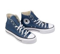 Converse - Sneakers compensées - Chuck Taylor All Star Lift Platform High Slacker Blue/White/Black pour Femme - Taille 37 - Navy Navy 37