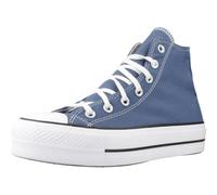 Converse - Sneakers compensées - Chuck Taylor All Star Lift Platform High Slacker Blue/White/Black pour Femme - Taille 37 - Navy Navy 37
