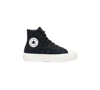 Converse CTAS Lift Hi Black Black Vintage White 36, Noir, noir, vintage, blanc, 40 EU