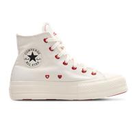 Converse Ctas Lift Hi Femme - Baskets, Blanc - Pointure 38 - Toile White 38