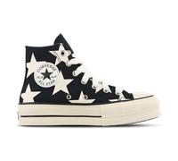Converse Ctas Lift Platform High Femme - Baskets, Noir - Pointure 37 - Toile Black 37