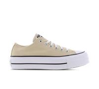 Converse Ctas Lift Platform Low Femme - Baskets, Beige - Pointure 37.5 - Cuir Beige 37.5