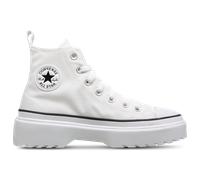 Converse Baskets montantes enfant CHUCK TAYLOR ALL STAR LUGGED LIFT PLATFORM CANVAS HI in Blanc 37