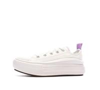 Converse CTAS Move Ox - Baskets fille en cuir blanches 371528C semelle caoutchouc résistante 29