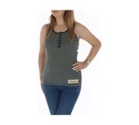Converse - Débardeur Rayé Sans Manches Boutonné - Femme - Tops - Multicolore - Taille: 40 FR
