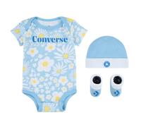 Converse Ensemble Bleu/Jaune Fille Seasonal