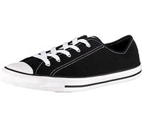 Converse Femme Chuck Taylor All Star Dainty Basic Canvas Sneaker, Noir, 37.5 EU