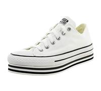 Converse Femme Chuck Taylor All Star Eva Lift Basket, Blanc, 42 EU