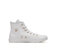 CONVERSE Femme Chuck Taylor All Star Mono Sneaker, Vintage White Egret Gold, 37.5 EU
