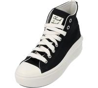 CONVERSE Femme Chuck Taylor All Star Move Sneaker, Black/Natural Ivory/Egret, 37.5 EU