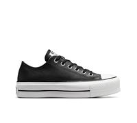Converse Femme Chuck Taylor All Star Platform Clean Leather Handbag, Noir, 38 EU