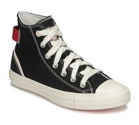 CONVERSE Femme Chuck Taylor All Star Sneaker, Noir/Rouge (Black Red Egret), 37.5 EU