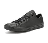 Baskets Converse Chuck Taylor All Star Monochrome Leather Ox M pour Homme 42 1/2 Noir