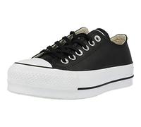 Converse Femme Ctas Lift Clean Ox 561680c Baskets, Noir Noir Blanc, 41 EU
