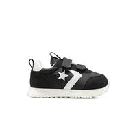 Converse Garçon Unisex Kinder Omega Trainer Easy-on Basket, Noir/Blanc Vintage/Aigrette, 24 EU