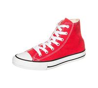 Converse Garçon Youths Chuck Taylor All Star Hi Baskets Basses, Rouge, 35 EU